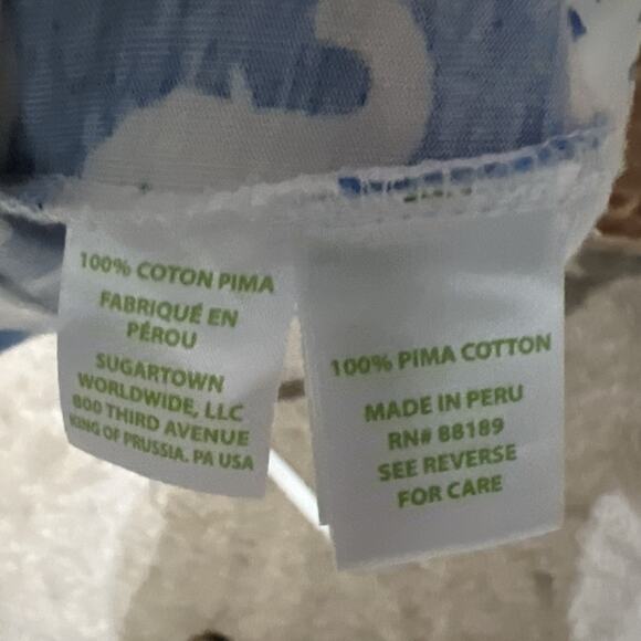 Lilly Pulitzer Christie Dress Tusk In The Sun Size M- Bay Blue Elephant Print - Picture 6 of 7